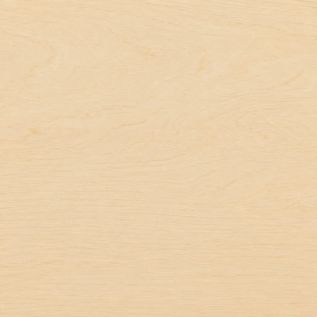 Maple · Natural Finish wood veneer stain visualization